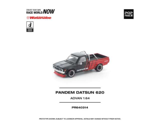 DATSUN Pandem 620 *Advan*, red/black