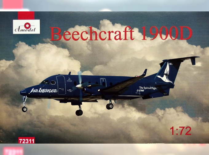 Сборная модель Американский пассажирский самолет Beechcraft 1900D