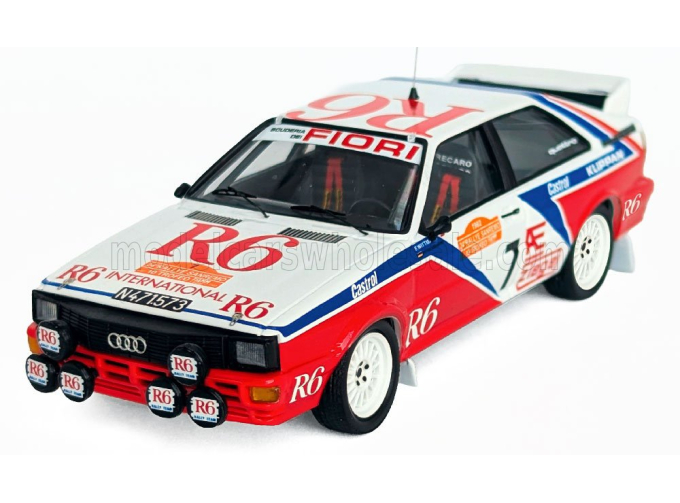 AUDI QUATTRO (night version) №7 Rally Sanremo  Franz Wittmann - Peter Diekmann (1982)