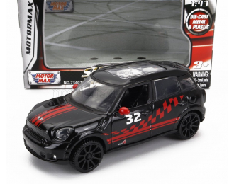 MINI Cooper S Countryman №32 Racing (2011), Black Red