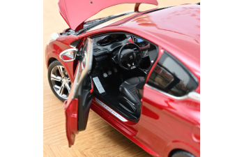 PEUGEOT 208 GTi (2013), красный