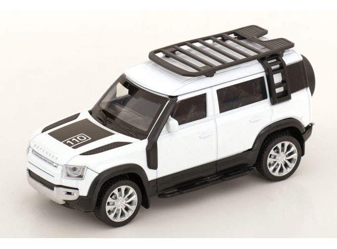 LAND ROVER Defender 110, white/black