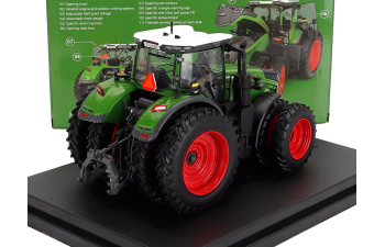 FENDT 1052 Vario Tractor Usa Version Double Wheels (2026), Grey Green
