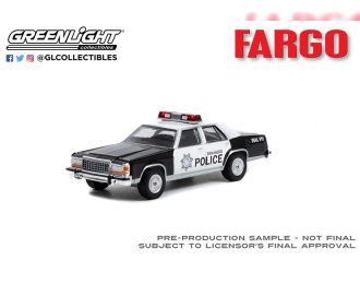 FORD LTD Crown Victoria "Brainerd Minnesota Police" 1986 (из к/ф "Фарго")