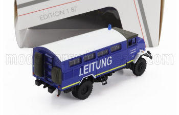 MAN 630 L21ae Thw Truck Leitung 2-assi (1958), Blue White