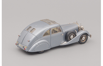 (Б/У) MERCEDES-BENZ 500K (W29) Stromlinie "Karosserie Erdmann & Rossi" (1935), silver-fish blue met