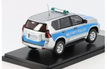 TOYOTA Land Cruiser Prado German Military Police (2018), silver/blue