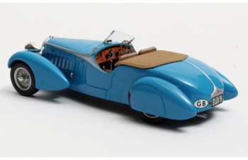 BUGATTI Type 57 TT Tourer "Therese" by Bertelli #57316 1935 Blue