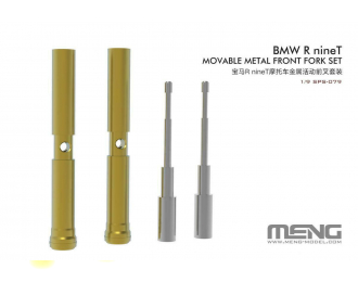 Сборная модель Комплект подвижных металлических передних вилок для BMW R nineT