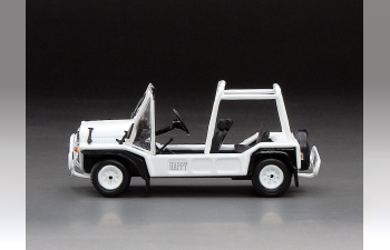 AUSTIN MINI Moke RHD Car Rental Macau with 2 Figurines, white