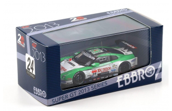 NISSAN GT-R Super GT500 №24 D'Station Advan GT-R LDF Yasuda/Kru (2013), green / white