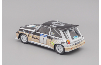 RENAULT 5 Maxi Turbo Diac #1, black / beige / white