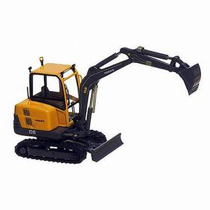 VOLVO EC45 CE Мини Экскаватор, yellow