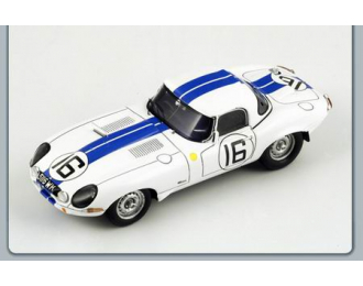 JAGUAR E Type №16 Le Mans (R.Salvadori - P.Richards) 1963, white