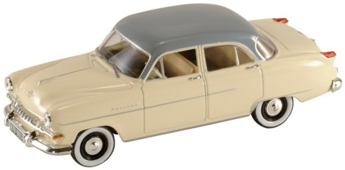 OPEL Kapitan 1954, white/grey