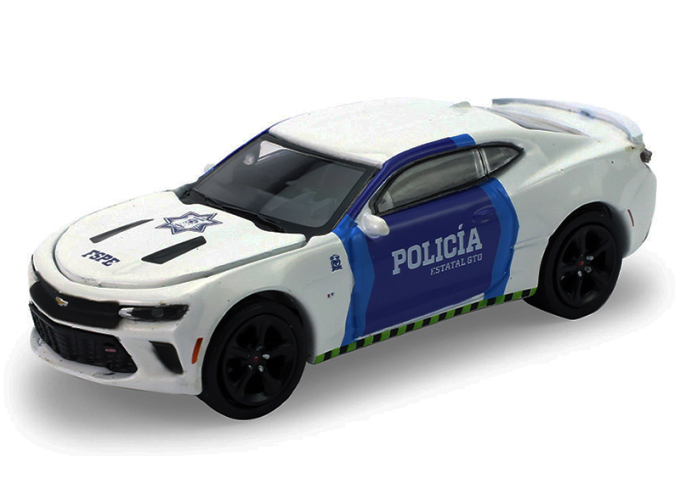 CHEVROLET Camaro Policia Estatal GTO *Hot Pursuit Series 48* (2017), white / blue