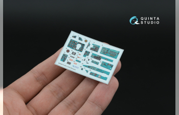 3D Декаль интерьера кабины МиГ-21СМ (Eduard) (с 3D-печатными деталями)