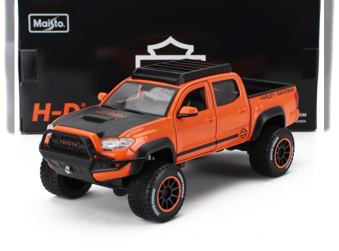 TOYOTA Tacoma Trd Pro Pick-up Harley Davidson (2023), Orange Black