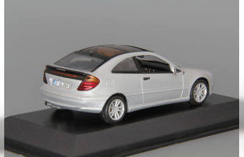 MERCEDES-BENZ C-class Sports Coupe CL203 (2001), silver