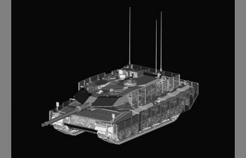 Сборная модель Танк German Leopard 2A6M CAN