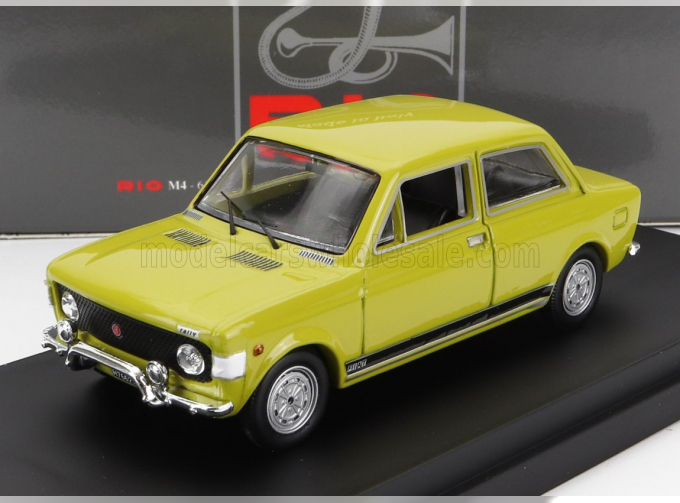 FIAT 128 Rally (1971), Lemon Yellow