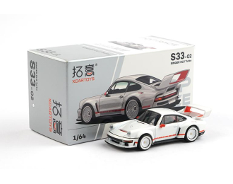 PORSCHE Singer DLS Turbo, white / red