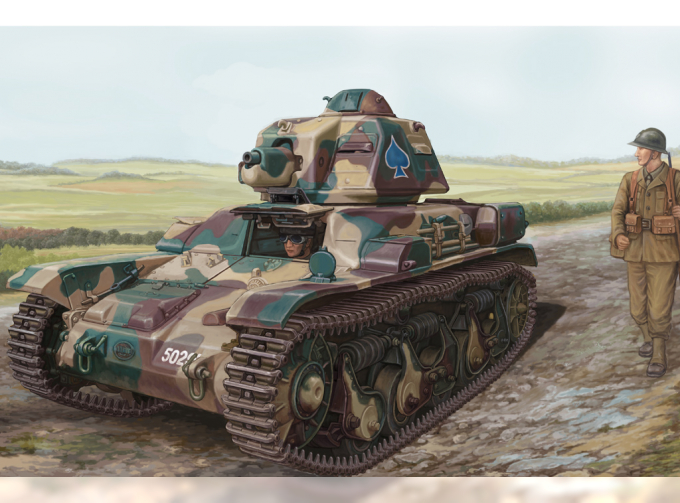 Сборная модель Танк French R35 Light Infantry Tank