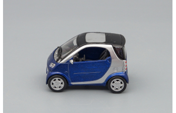 SMART ForTwo, blue / silver