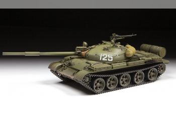 Сборная модель Советский основной боевой танк Т-62 (1974-1975)