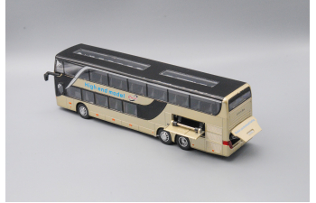 Автобус SETRA золотистый. 260х60 мм.