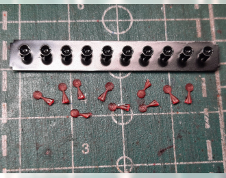 Фонарь ПФ-101 (красный) вариант 2, компл. 10шт.