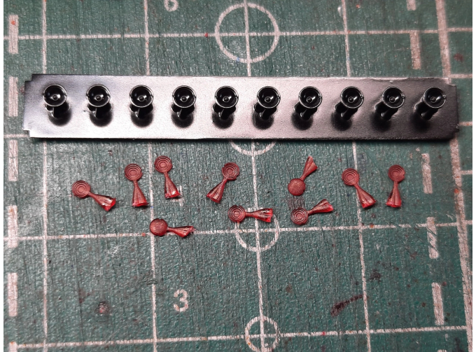 Фонарь ПФ-101 (красный) вариант 2, компл. 10шт.