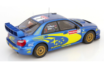 SUBARU Impreza S9 №7 Winner Rallye Wales GB Petter Solberg, Phil Mills (2003)