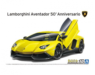 Сборная модель Lamborghini Aventador 50°Anniversario 13