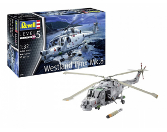 Сборная модель Британский вертолет Westland Lynx MK.8