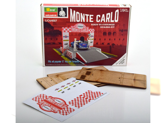 Сборная модель SONSTIGES Rally Monte Carlo Diorama Modelkit