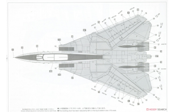 Сборная модель F-14D Tomcat `VF-101 Grim Reapers 2002´ Limited Edition