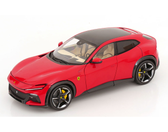 FERRARI Purosangue (2022) - Numbered One By One, Rosso Corsa 322-cream Interior