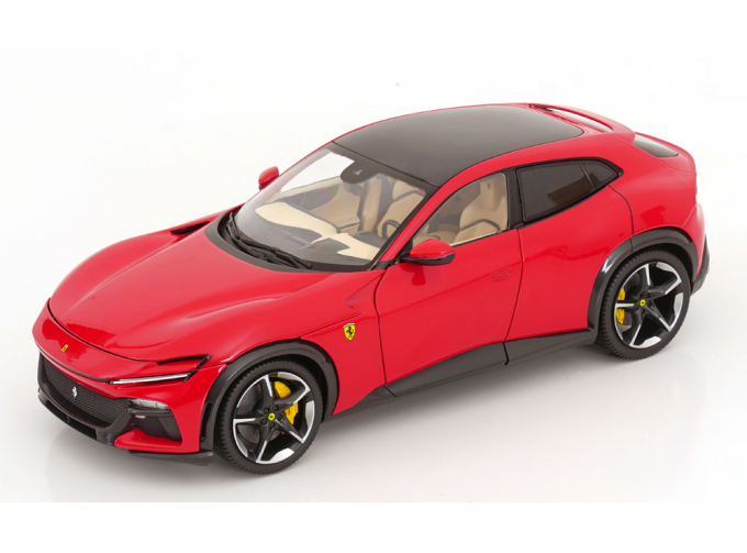 FERRARI Purosangue (2022) - Numbered One By One, Rosso Corsa 322-cream Interior