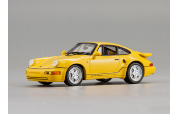 PORSCHE 964 Turbo S 3.3 "Light weight" (1992), yellow