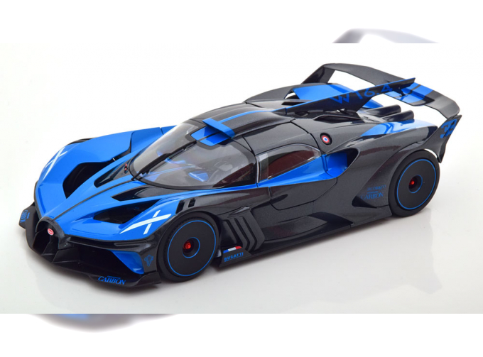 BUGATTI Bolide (2020), blau/graumetallic