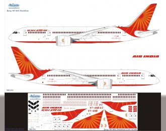 Декаль на самолёт боенг 787-8 Dremliner (Air India)