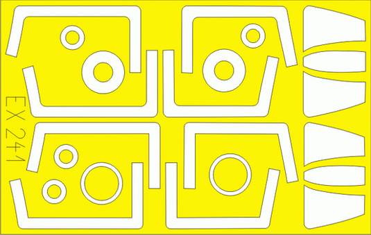 Окрасочная маска Американский истребитель Grumman F-14A Black Tomcat