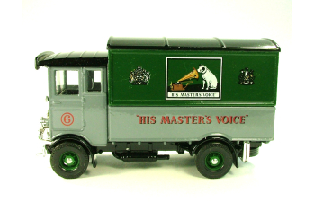 AEC 508 forward control 5 ton Cabover "HIS Master's Voice", серый с зеленым