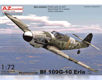 Сборная модель Самолет Messerschmitt Bf-109G-10 Erla