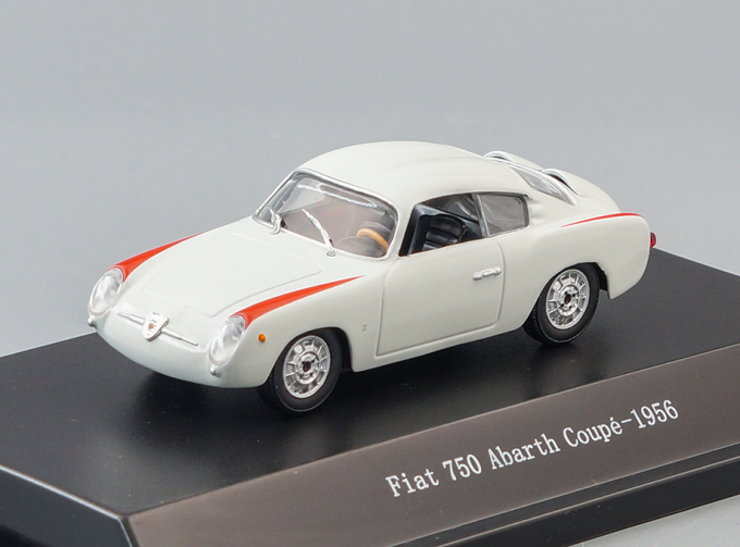 FIAT 750 Abarth Coupe (1956), white