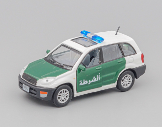 TOYOTA RAV4 Police of Dubai United Arab Emirates, green / white