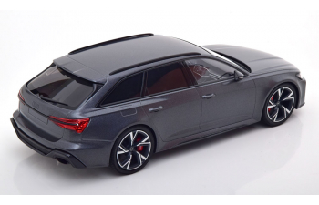 AUDI RS6 Avant (2019), matt-grey-metallic