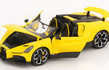 BUGATTI W16 Mistral (2023), Yellow