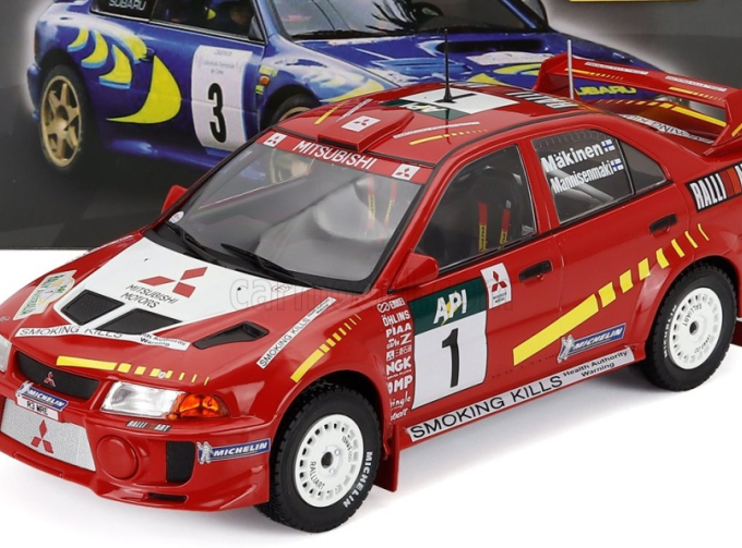 MITSUBISHI Lancer EVO V №1 Winner Rally API Australia (1998) Tommy Makinen - Risto Mannisenmaki 